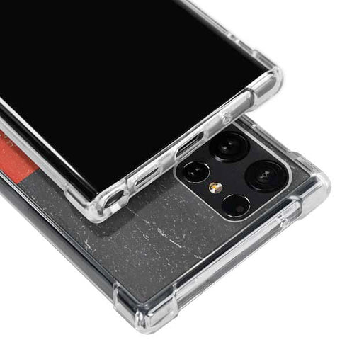 Afghanistan Flag Distressed Galaxy S23 Ultra Clear Case